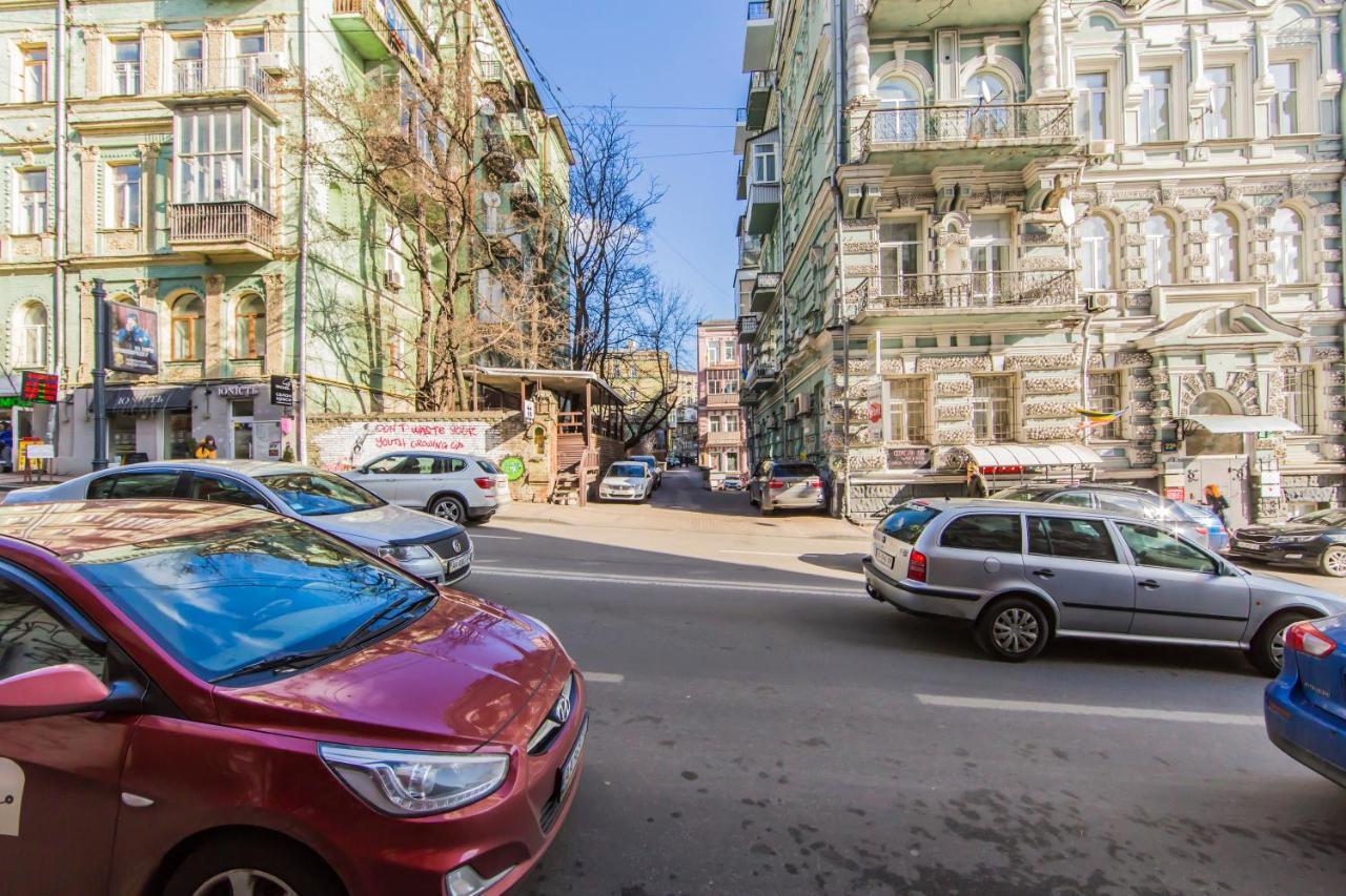 Роскошная Двухуровневая Квартира, Ул. Михайловская Kijów Zewnętrze zdjęcie